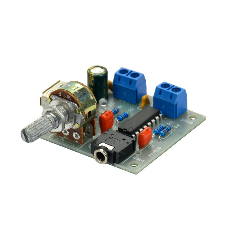 AC//DC 5V Mini Power Amplifier USB Power Supply 5W*2 Hi-FI PM2038 Board DC 2-6V