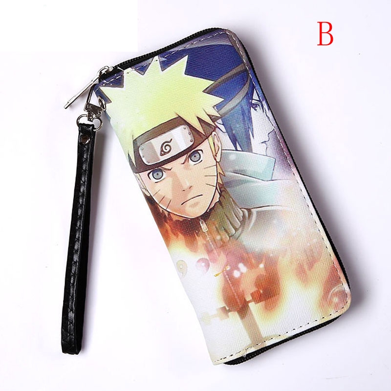 Anime Naruto Long Wallet Uzumaki Naruto Cell Phone Zip Purse Shopee Malaysia