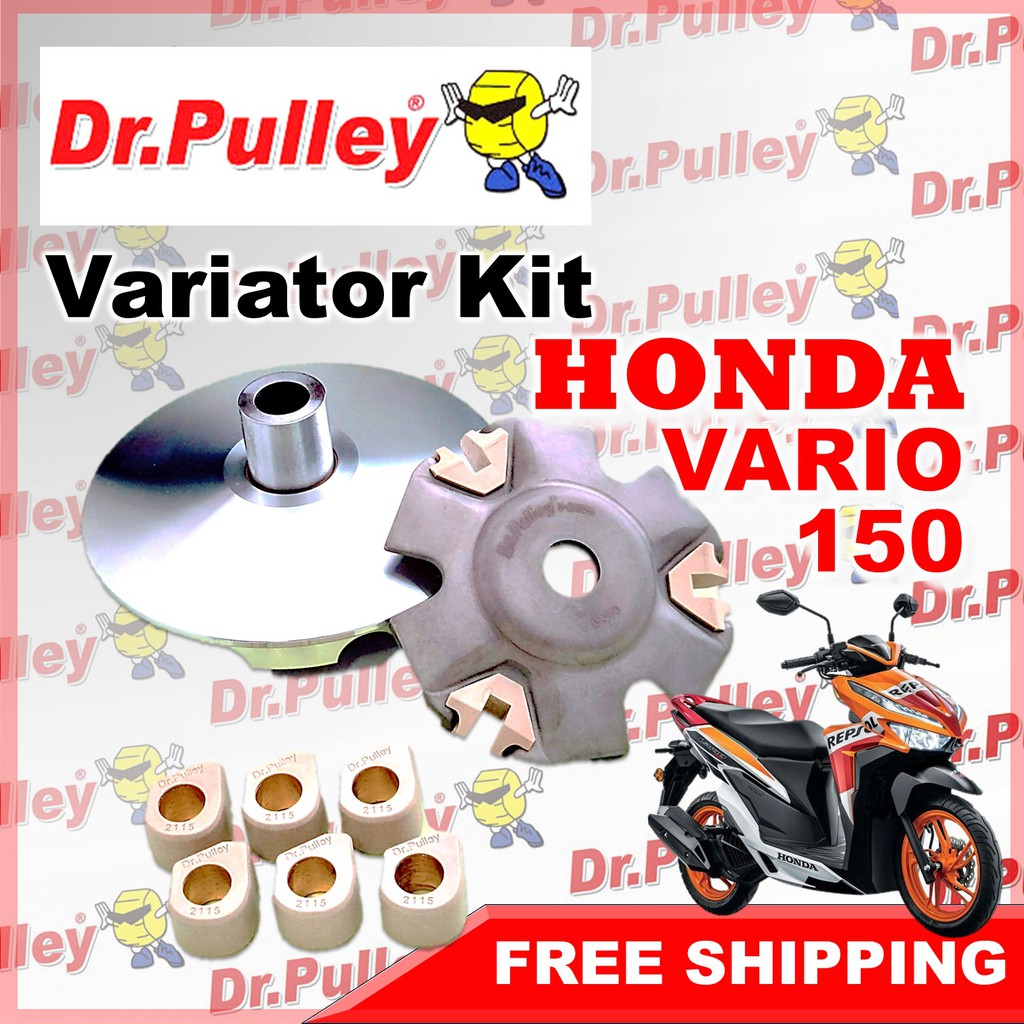 Dr Pulley Variator Kit for Honda Vario / PCX / ADV Tech Pulley Shopee