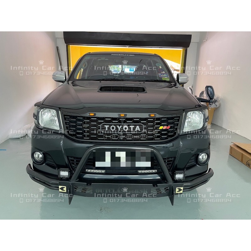 Toyota Hilux Vigo Champ 20122015 LED Front Grill Shopee Malaysia
