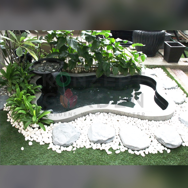 Kolam Ikan Koi Fish Pond Water Pond Fish Pond Malaysia Zen Bio Mini Natural Koi Pond 1