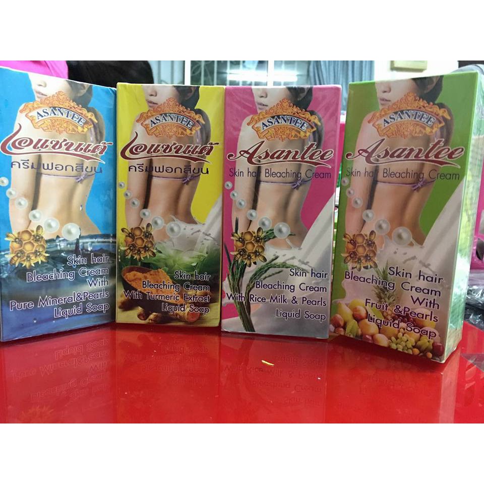 Asantee Body Bleaching Whitening Cream Original Shopee Malaysia