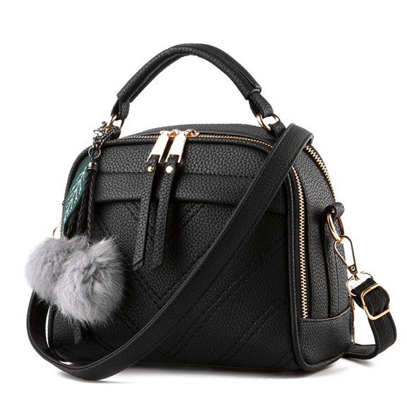 MILANDO Women Ladies PU Leather Dinner Handbag Cross Body Sling Bag Handbeg Wanita (Type 3)