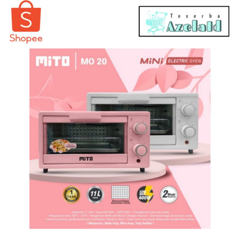 Mito Mini Mo 20 Electric Oven (11 Liters) | Shopee Malaysia
