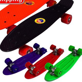 NEW Rimable 22 Inch Penny Style Skateboard Red&blue FREE SHIPPING 