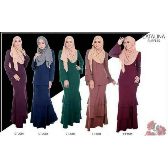 Baju Raya BAJU KURUNG MODEN RUFFLES CANTIK Shopee Malaysia Baju Raya BAJU KURUNG MODEN RUFFLES CANTIK Shopee Malaysia