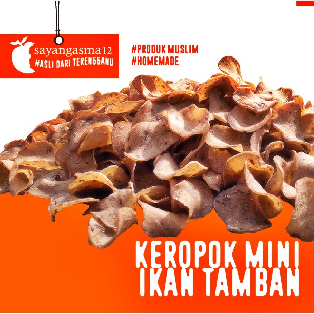 KEROPOK MINI/SYILING/BULAT IKAN TAMBAN (500 GM) | Shopee ...