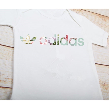 adidas baby romper