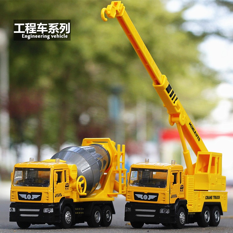 model construction vehicles