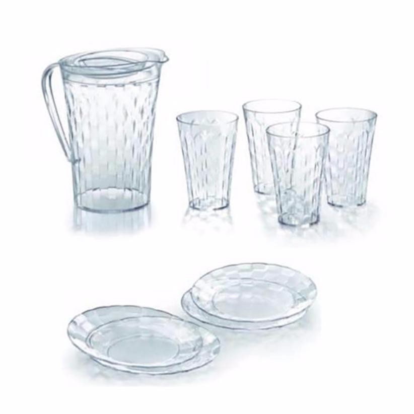 Tupperware Level ELEGANT Crystal Prism 4 GLASS ONLY Shopee Malaysia