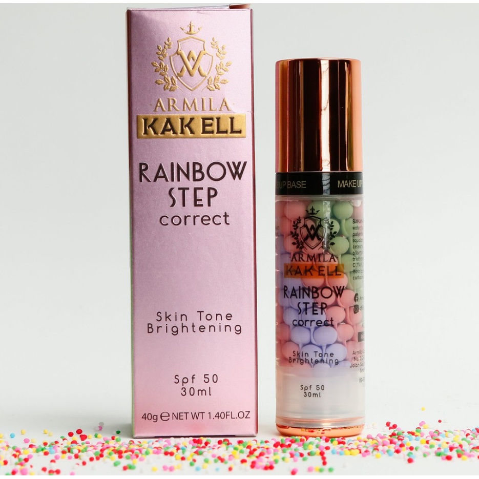 ORIGINAL KAK ELL RAINBOW STEP CORRECT (One Step Correct Make Up Base