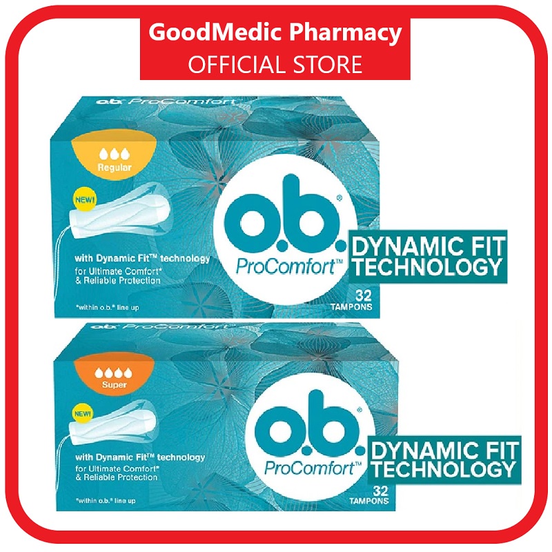 OB Super Heavy Flow/Regular (32s) Disposable Tampon