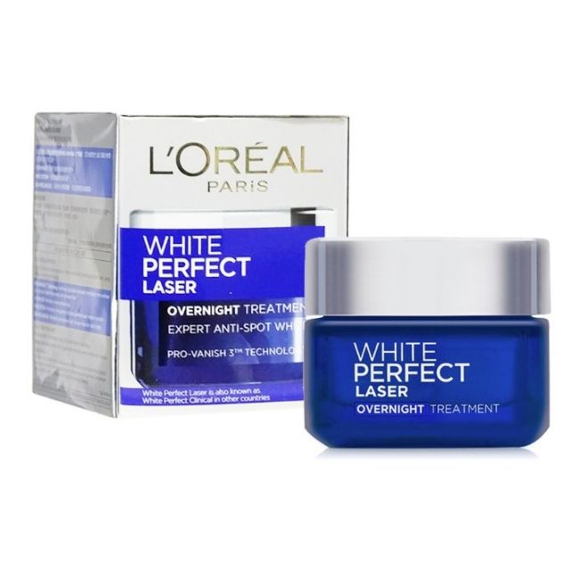loreal white perfect overnight treatment