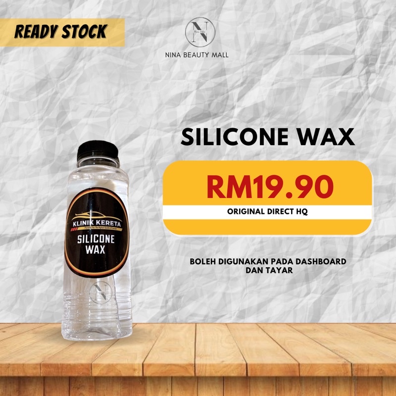 Silicone Wax by Klinik Kereta Shine Wax Tire Dashboard Tayar Silicon