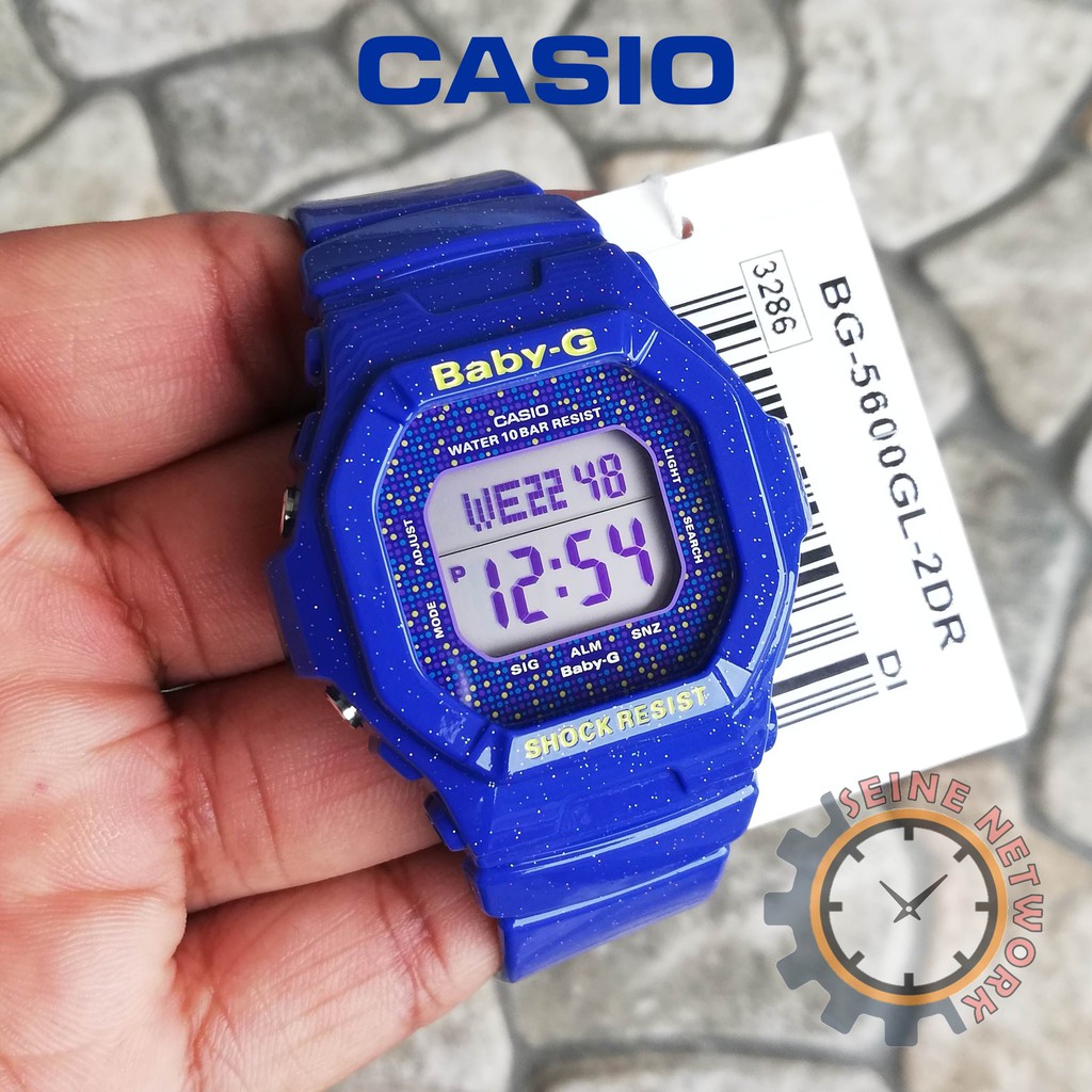 Casio Baby G Bg 5600gl 2d Bg 5600gl Bg 5600 Watch Original Shopee Malaysia
