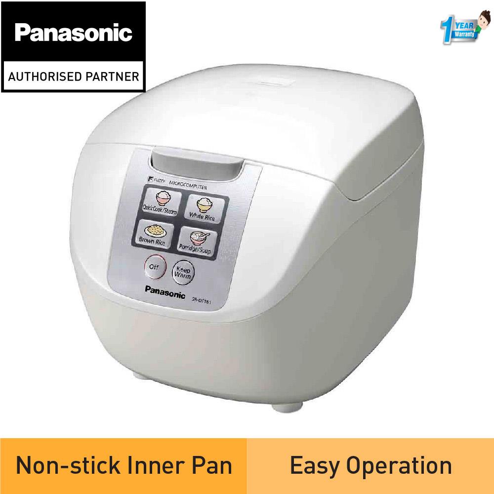 PANASONIC SRDF181 JAR RICE COOKER (1.8L) 6 MENU SRDF181WSK Shopee