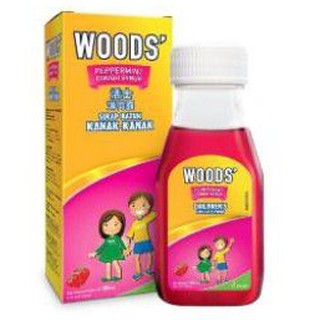 Ubat Batuk Woods Kanak Kanak Strawberry 50ml 100ml