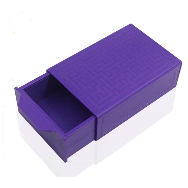 百变小拉盒(紫色) Cigarette Vanishing Case (Drawer Box) - Magic Trick ECS005079