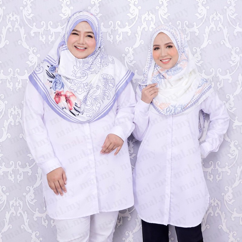  Kemeja  Wanita  Muslimah Office Formal Women Shirt Perempuan  