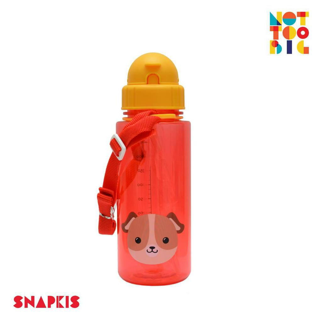 Snapkis Straw Water Bottle Dog