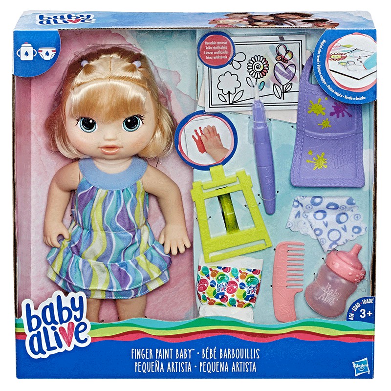 baby alive paint