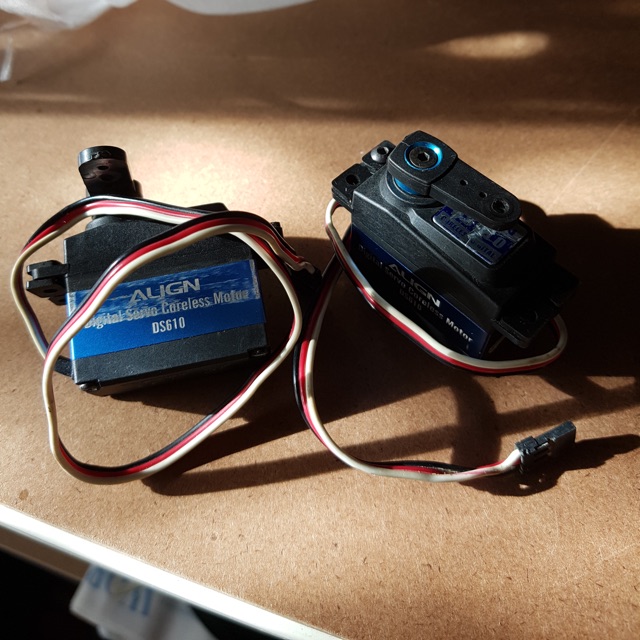 ALIGN DS610 650 サーボ 4個