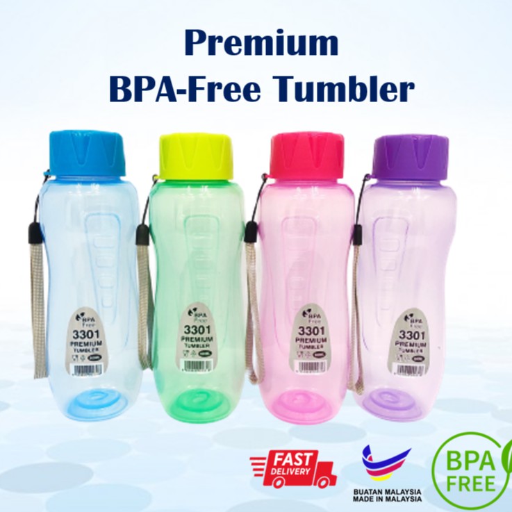 ECOWARE BPA FREE Tumbler 3301 [600ml] - 1 Pc *READY STOCK*