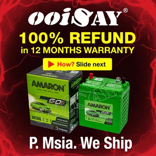 HITACHI NS40ZL 48B19L CAR BATTERY SUITABLE FOR MYVI CITY 