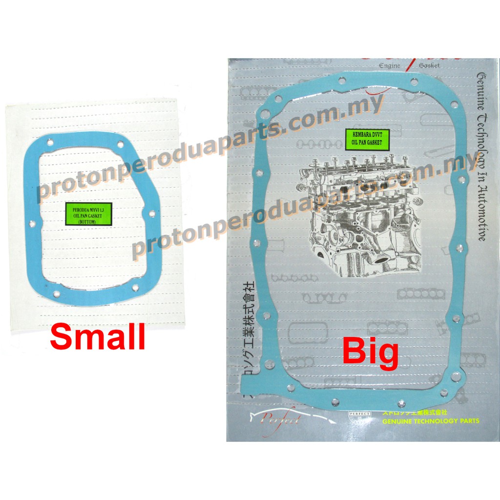 Engine Oil Sump / Pan Gasket For Perodua Myvi 1.3 Kembara 