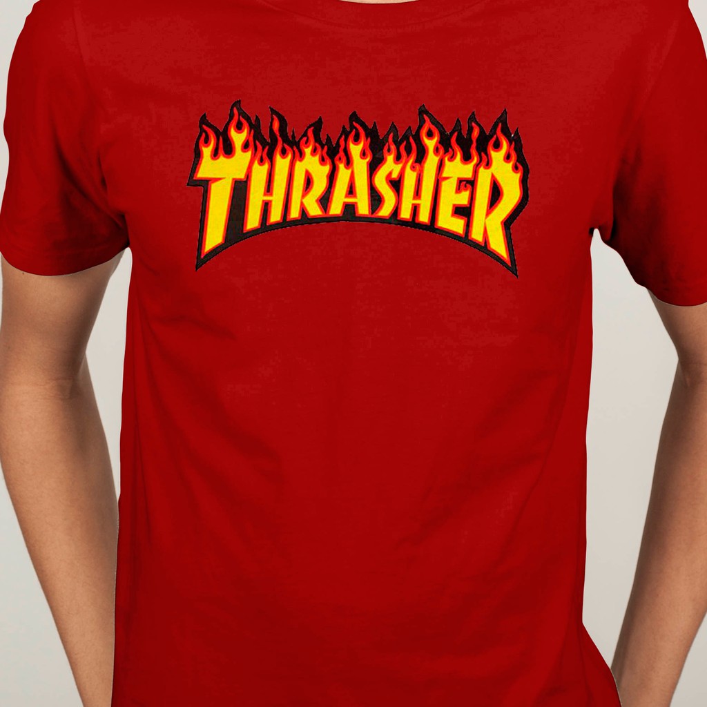 thrasher vans t shirt