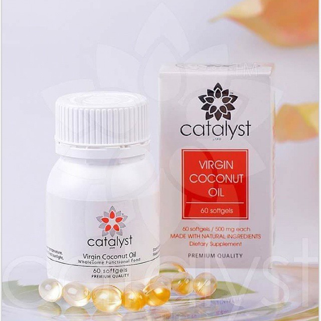 Catalyst Virgin Coconut Oil 60softgel Shopee Malaysia