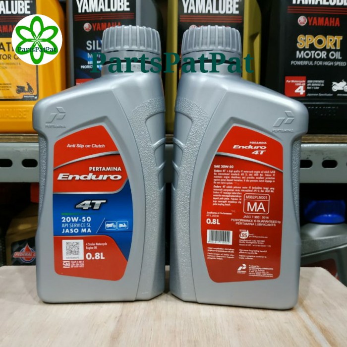 Ready Stok!!! Pertamina Enduro 4t Sae 20w-50 Mineral I Litre 