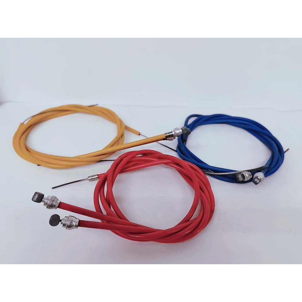 Brake Cable BMX Tali Brek berwarna Front & Rear (Matt color) Shopee