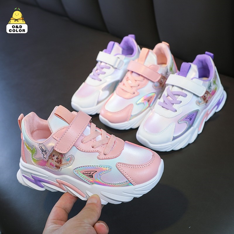 Kids Shoes Cartoon Girl Sport Shoes Sneaker Running Shoes/ Mermaid /Size  27-38 / | Shopee Malaysia