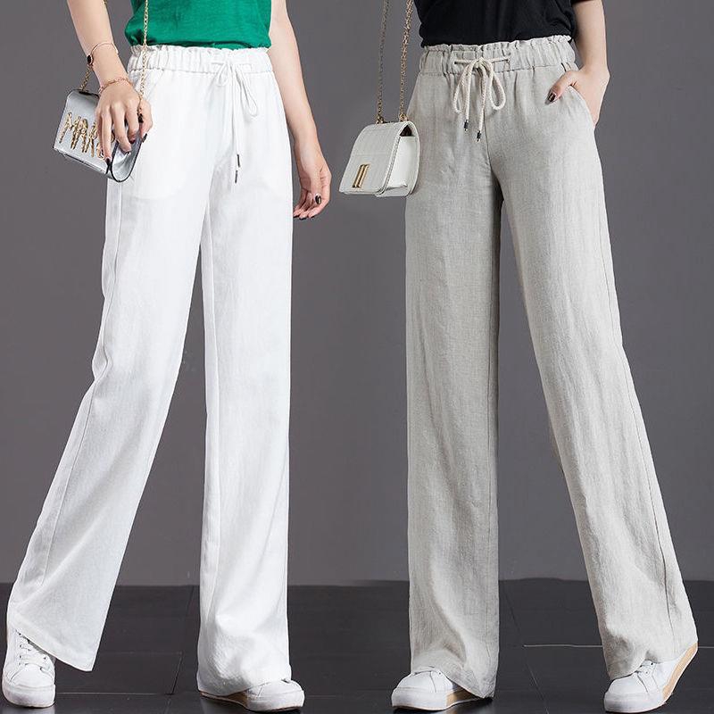 2020 Summer Women Palazzo Pant with Palazzo High Waist Straight Pants Plus  Size 3XL | Shopee Malaysia