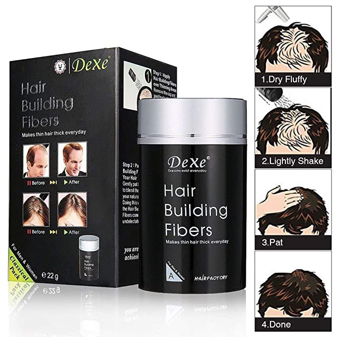 DEXE HAIR BUILDING FIBERS 22g Shopee Malaysia