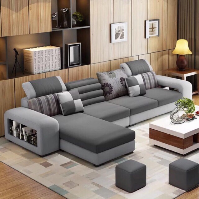 L Shape Washable Fabric Sofa Shopee Malaysia