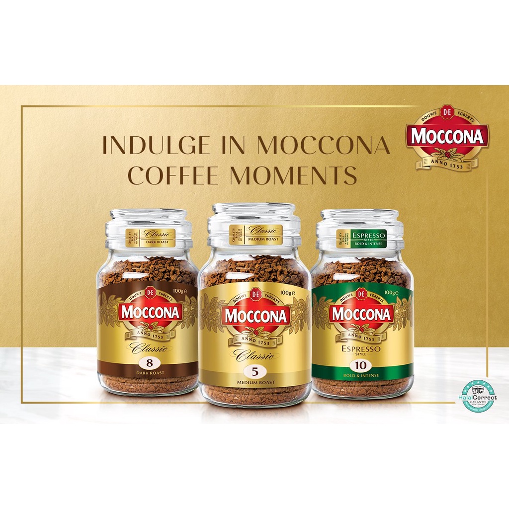(New) Moccona Premium Instant Coffee Classic ASSORTED 100G / 200G