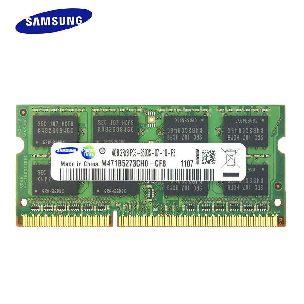 CSX 4GB DDR3-1066MHz SODIMM Arbeitsspeicher – PC3-8500, CL7, 1.5V Für Laptop & Notebook