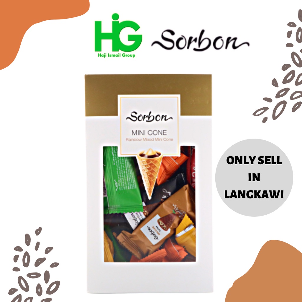 SORBON MINI CONE RAINBOW 350G | Shopee Malaysia