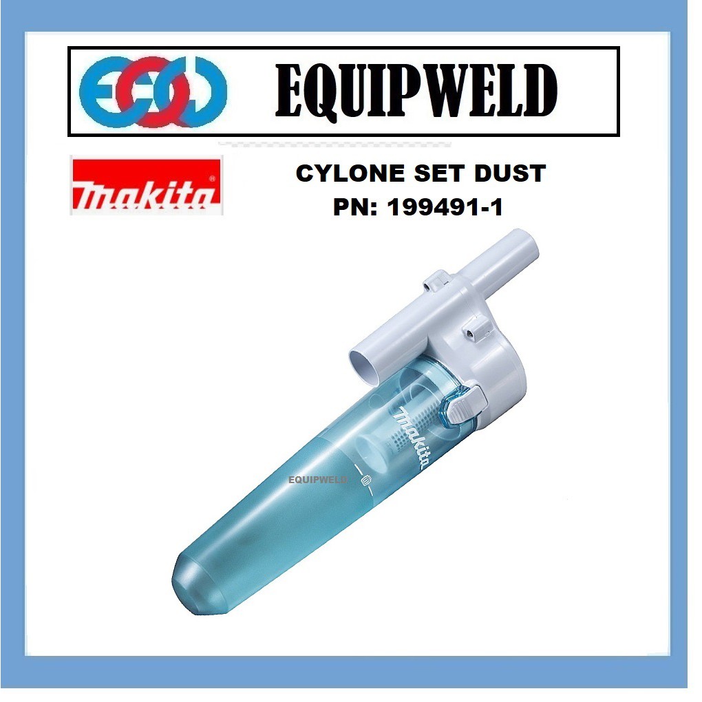 MAKITA 1994911 CYCLONE ATTACHMENT SET (WHITE) DUST FILTER CORDLESS