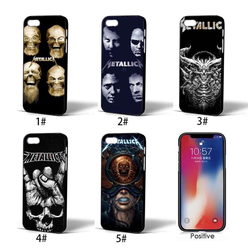 Metallica Band Group Iphone 5 6 7 8 Plus Xs Max Xr Case Soft Cover Shopee Malaysia