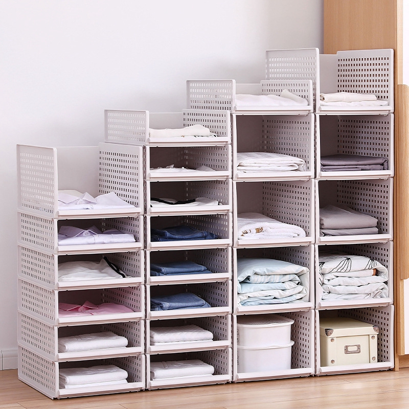 New Drawer Clothes Receiving Box Large Plastic Shelf Wardrobe
