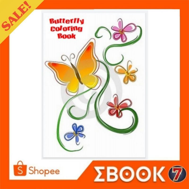 ebook printable butterfly coloring book for kids activity books pdf file
