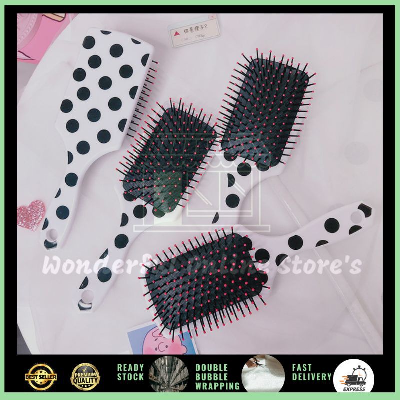 WONDERFUL Air Cushion Comb Massage Hair Brush Airbag Anti Static Comb Hair Styling Tool Sikat Rambut