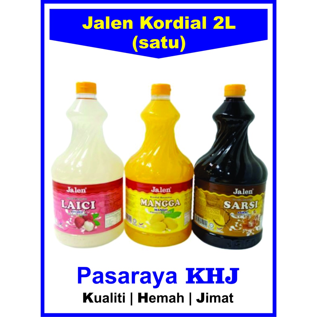 Buy Jalen Kordial Assorted 2l Seetracker Malaysia