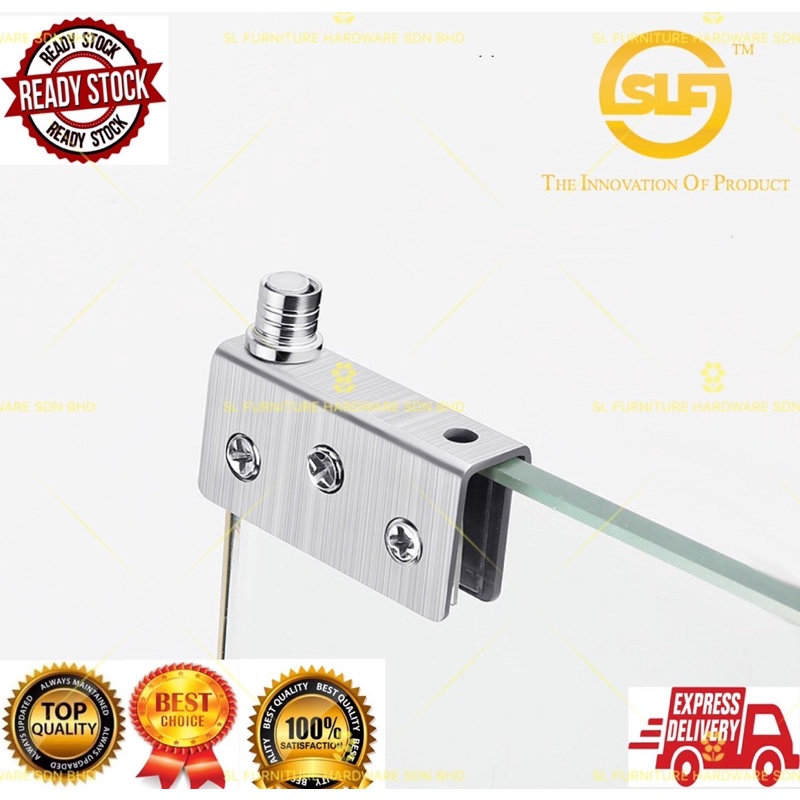 SLF Glass Door Hinge Display Hinges Swivel Cupboard Hinges