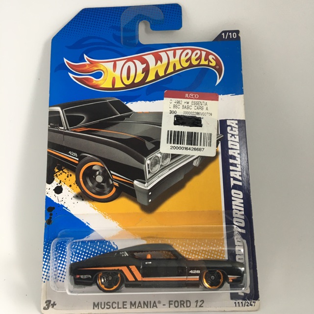 hot wheels muscle mania ford 12