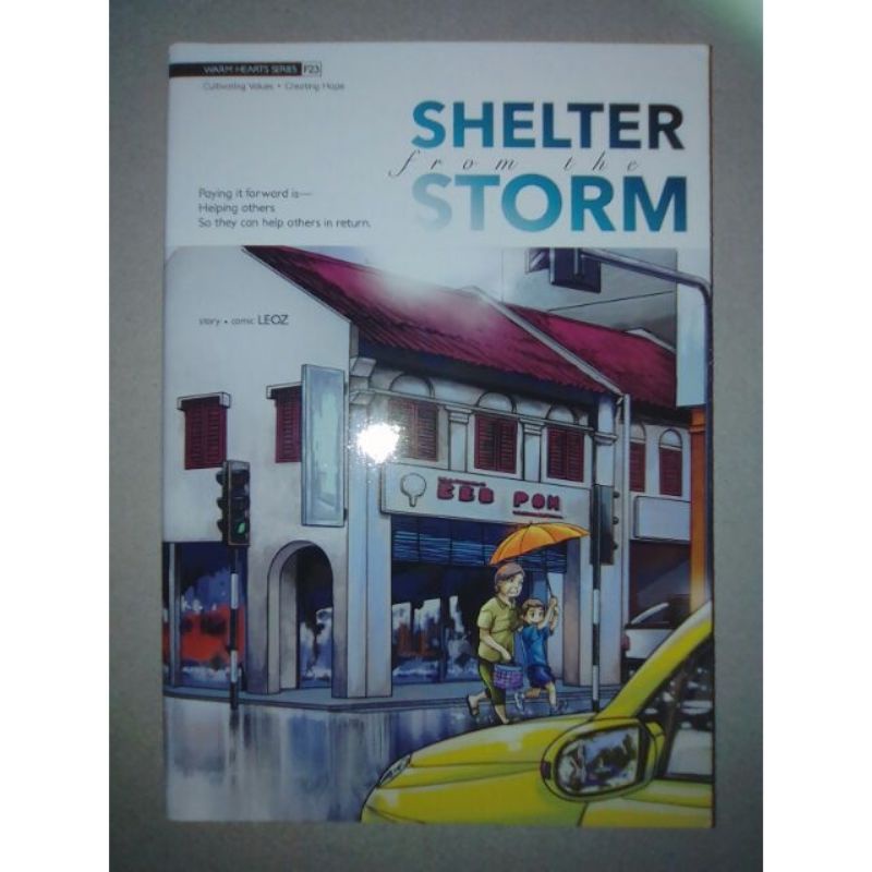 Used Coloured Comic ~ SHELTER FROM THE STORM