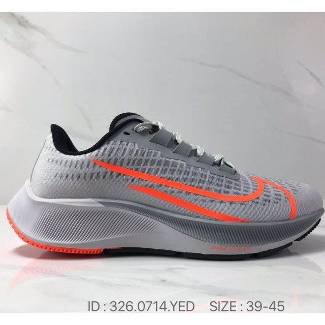 Nike Air Zoom Pegasus 37 AS Running Shoes Men (GreyOren) Premium - 39-45  EURO | Shopee Malaysia